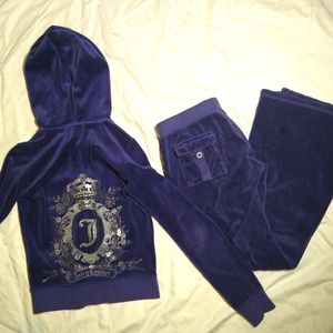 Juicy couture velour tracksuit